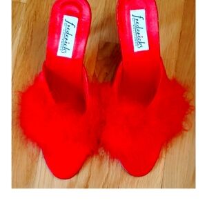Frederick's of Hollywood slippers